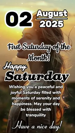 It's saturday 