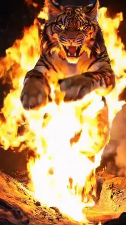 Man + Tiger Fusion