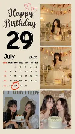 hbd 29 July 2025