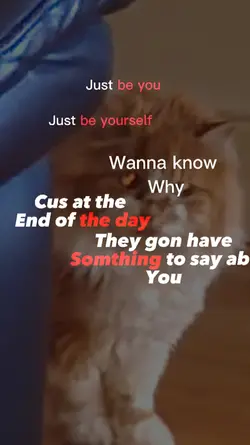 Just Be You...