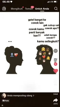 gatel banget ke cowo