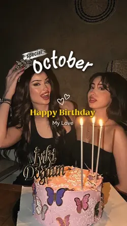 OCTOBER BIRTHDAY 