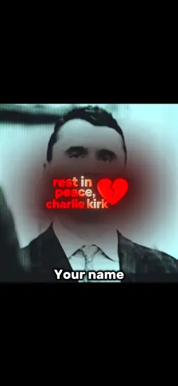 Charlie Kirk EDIT