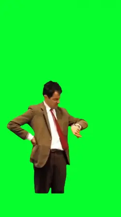 mr bean waiting