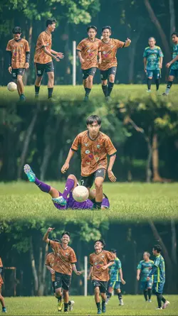 3 foto bola