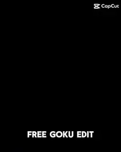 Free Goku edit