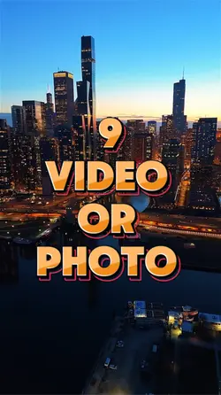 9 video or photo 