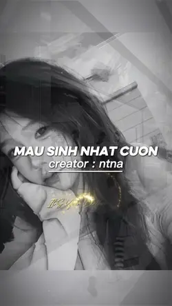 MẪU SINH NHẬT