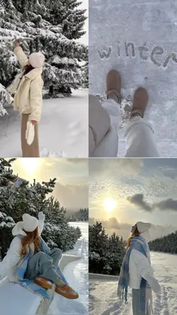 winter collage