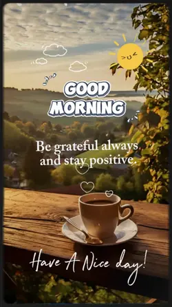 Good morning 
