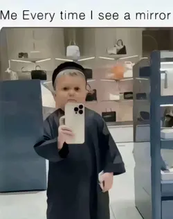 Mirror selfie