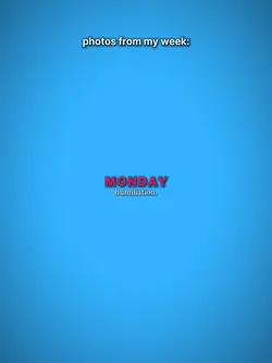 my week