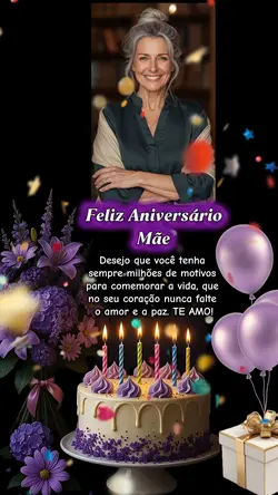 ANIVERSÁRIO MÃE 