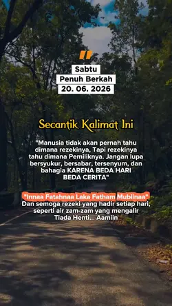 Sabtu 20 Juni 2026