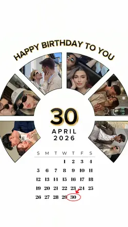 BIRTHDAY 30th APRIL