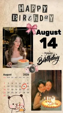 hbd 14 August