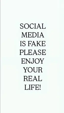 SOCIAL MEDIA IS FAKE