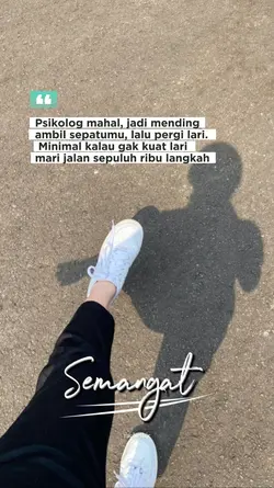 Semangat melangkah 