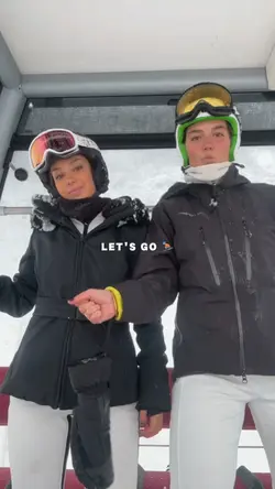 skiing
