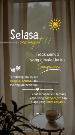 Selasa semangat