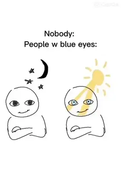 Blue eyes