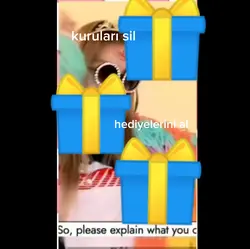 hediye paketi açmaca