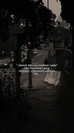 Choramos porque dói