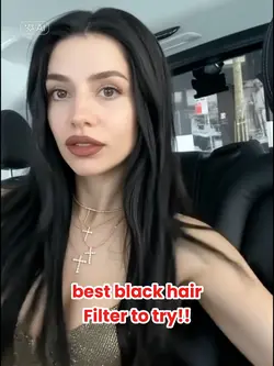 black hair filter