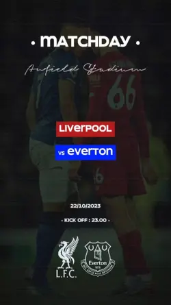 FLYER BOLA MATCHDAY