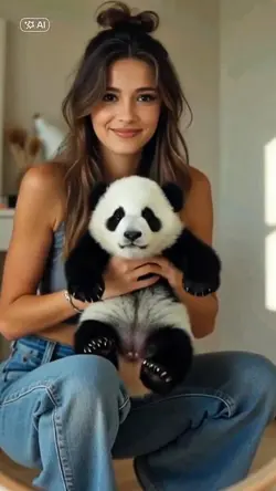 Panda cub
