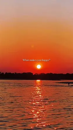 What makes you happy
