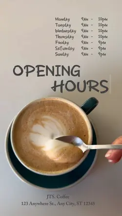opening hourse