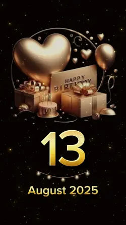 hbd 13 August 2025