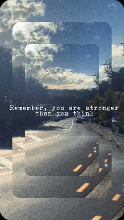 You are stronger