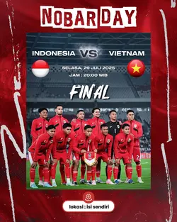 Nobar timnas