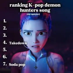 Ranking huntrix song