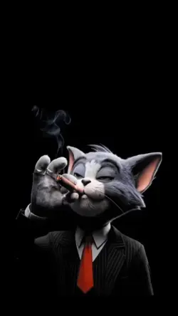 tom smoke cigarette