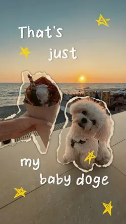 That's just my dog
