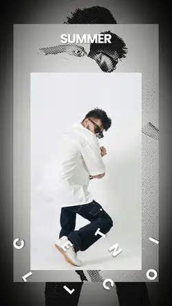 Summer Fashion Beat Style Black and White Tiktok Ads