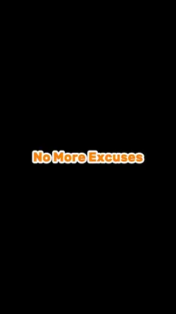 no more excuses v67