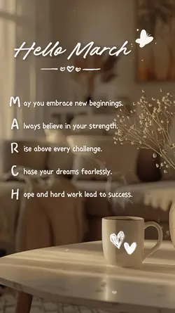 Hello March