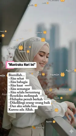 Mantraku Hari ini