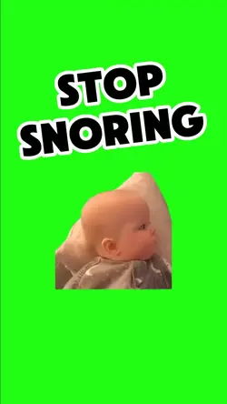 PLEASE STOP SNORING