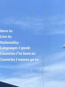 Nationality trend :3