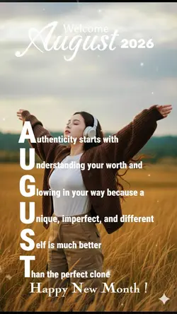 Welcome August 2026