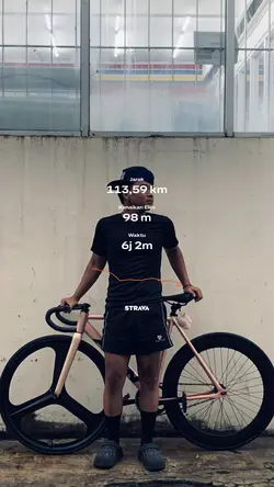 PRANK STRAVA 100KM