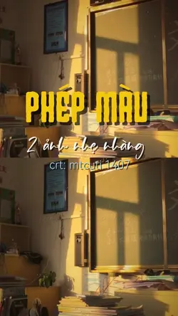PHÉP MÀU 2 ẢNH