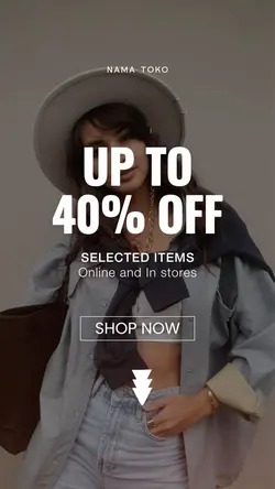 story : promo sale