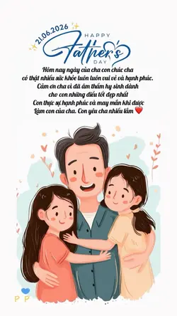 Ngày của cha 2026