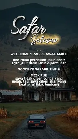 Safar selesai
